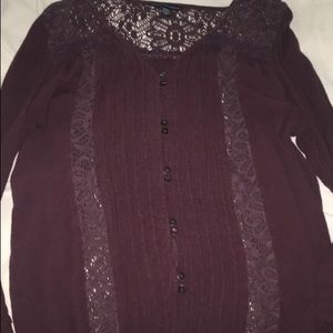 Maroon blouse